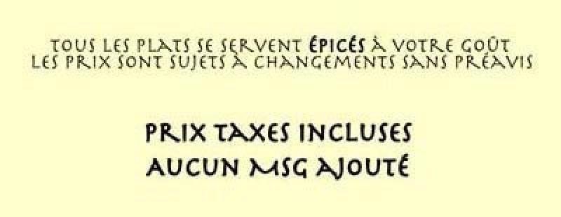 Tampopo maison de nouilles asiatique - Menu (page 10)
