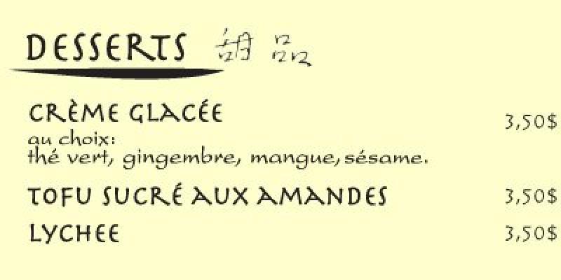 Tampopo maison de nouilles asiatique - Menu (page 6)