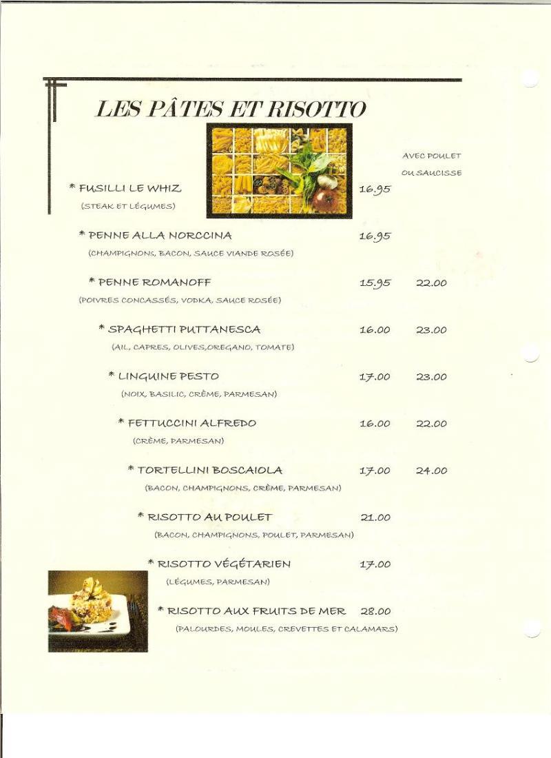 Restaurant Sarafiena - Menu (page 3)