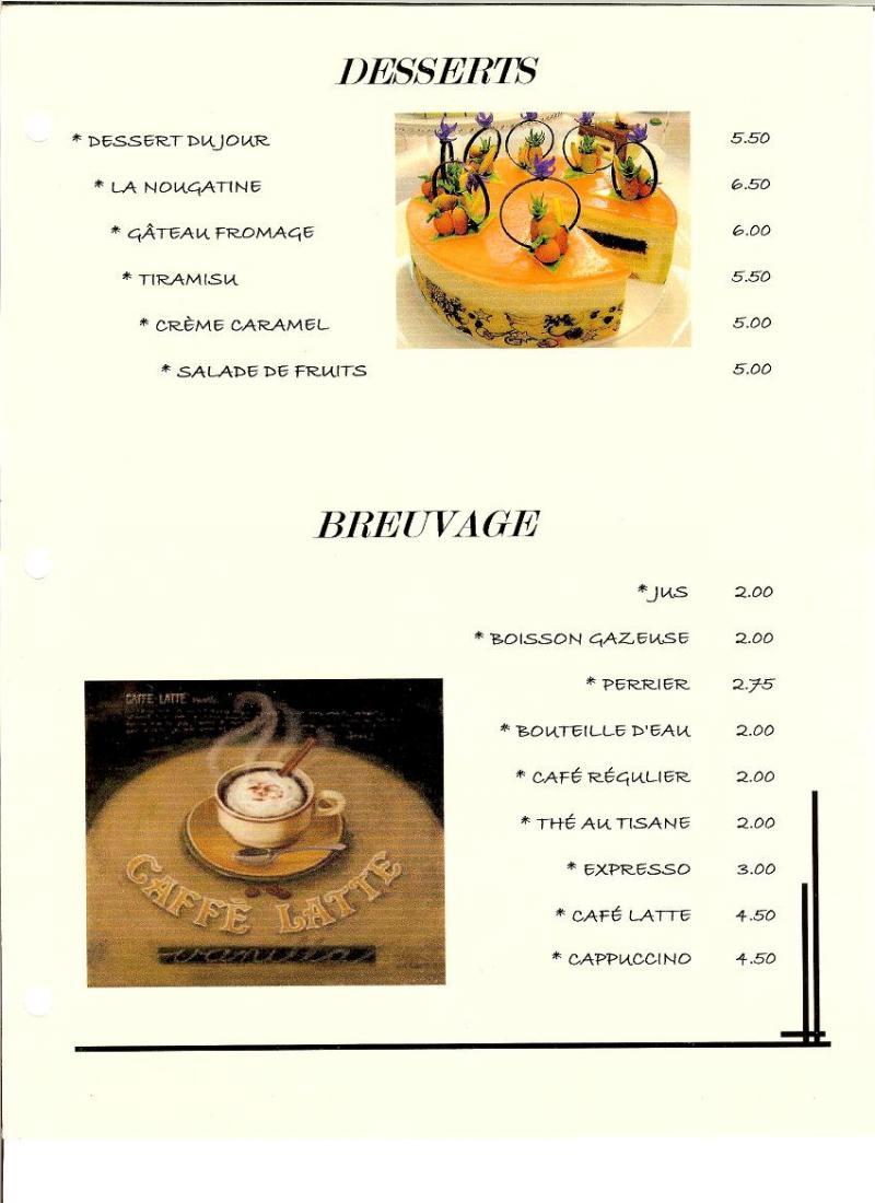 Restaurant Sarafiena - Menu (page 6)