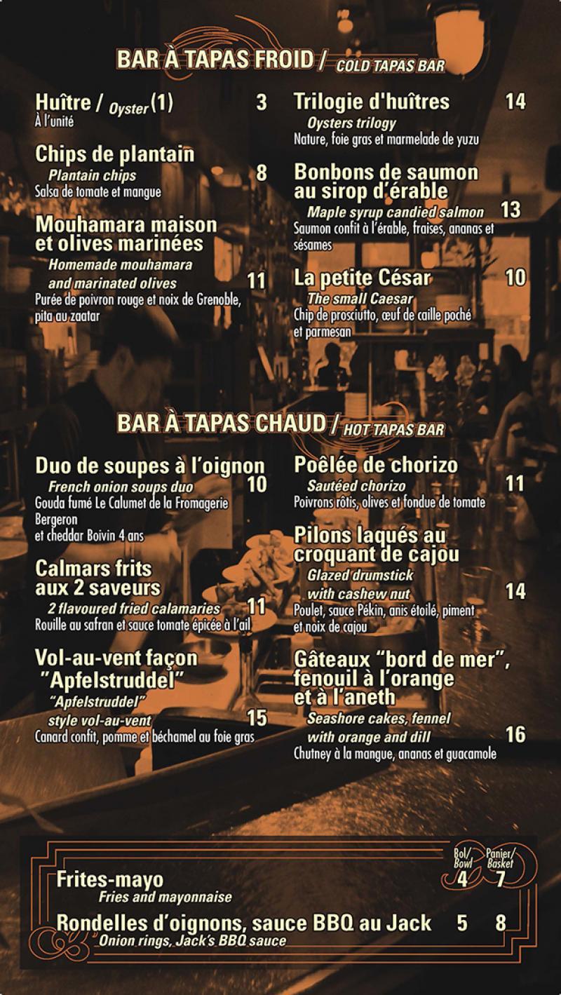 L'Assommoir Notre-Dame - Menu (page 3)