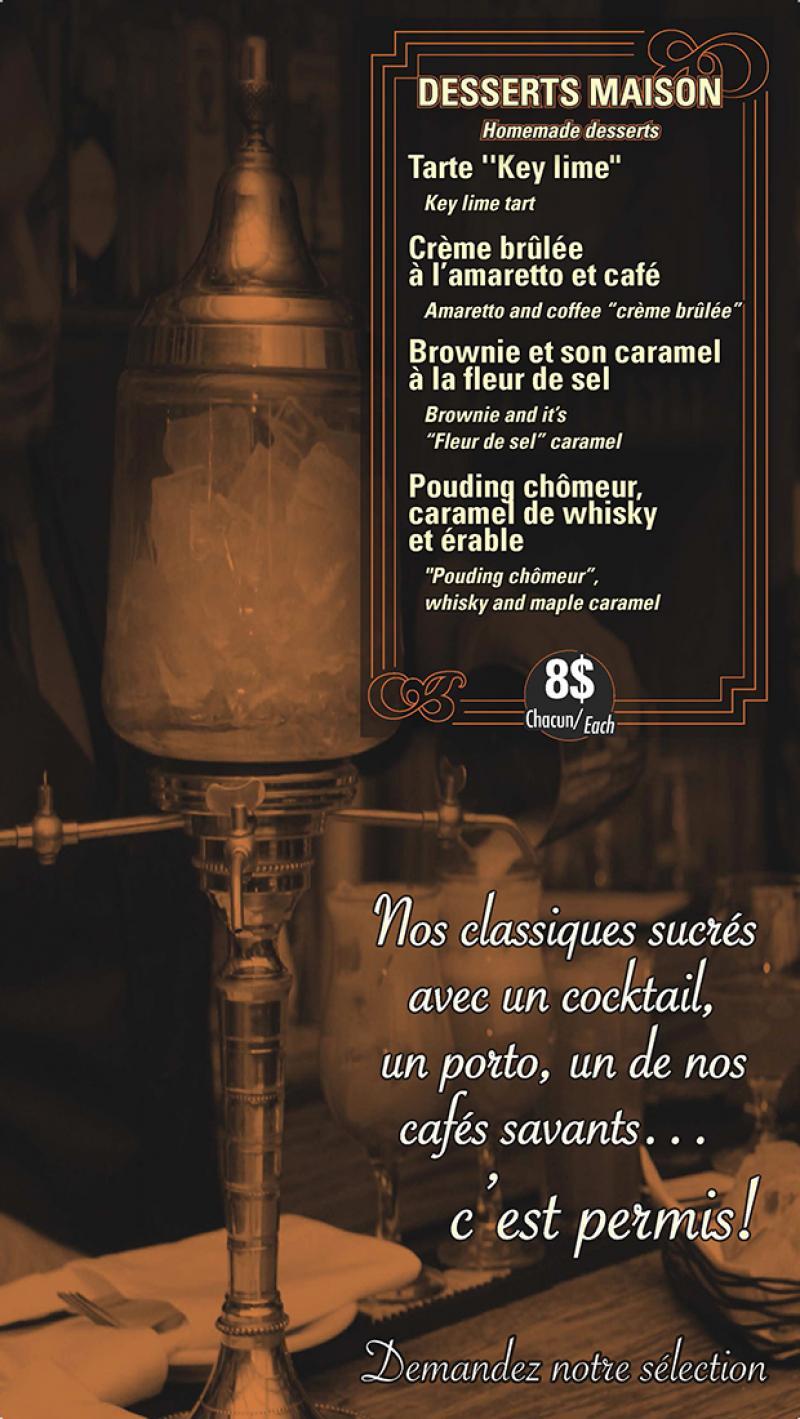 L'Assommoir Notre-Dame - Menu (page 7)