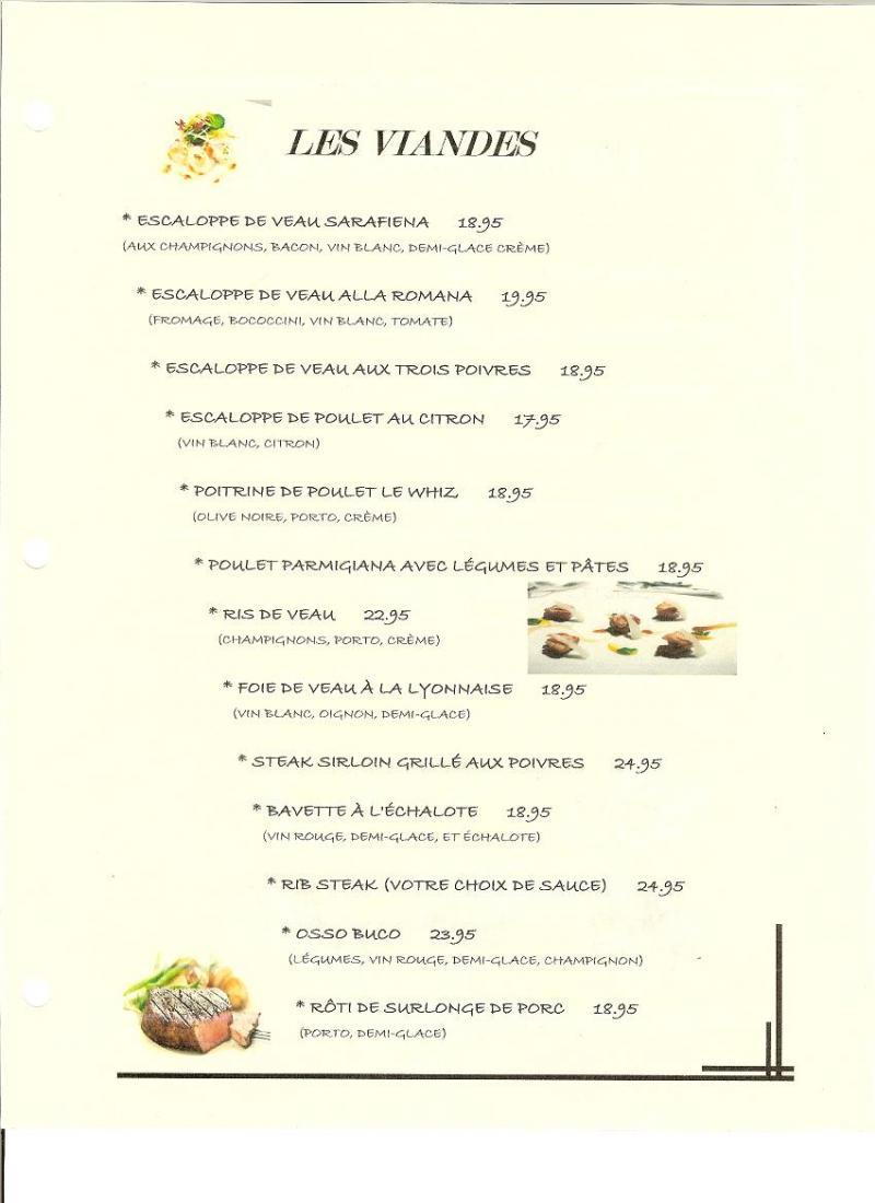 Restaurant Sarafiena - Menu (page 4)