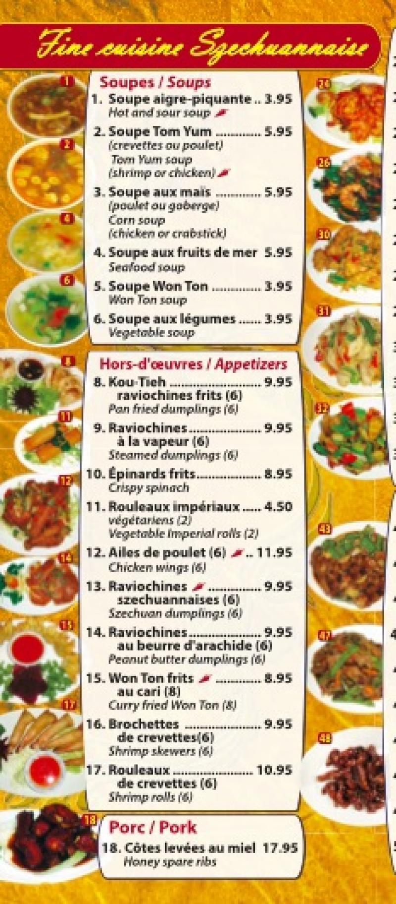 Phoenix Oriental - Menu (page 3)