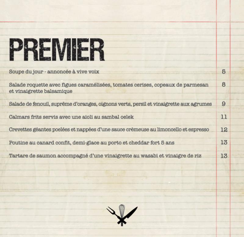 Commission des Liqueurs du Plateau - Menu (page 2)