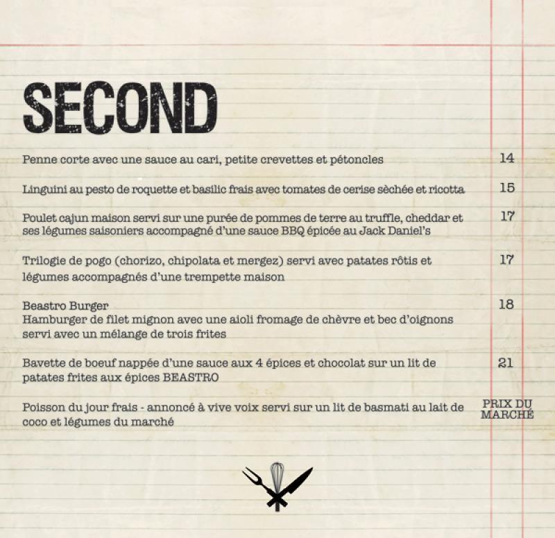 Commission des Liqueurs du Plateau - Menu (page 3)